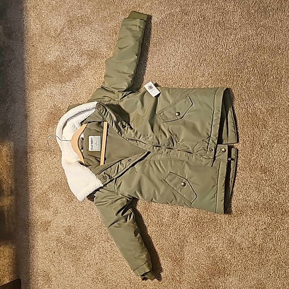 Old Navy Winter Coat Green 5